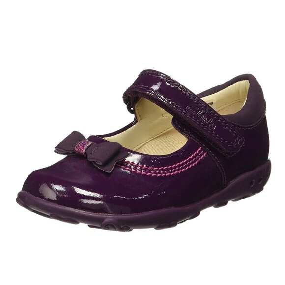 Clarks Infant Girls First Shoes Ella Emma - Picture 1 of 6